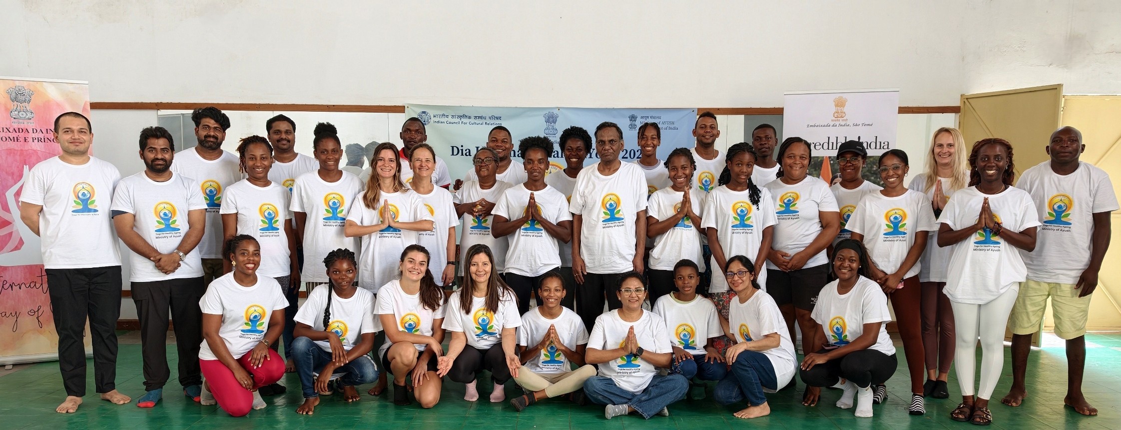 Celebration of International Day of Yoga 2026 at the University of São Tomé and Príncipe